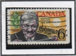 Stamps Canada -  Stephen Leacock