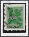 Stamps Canada -  Flores: Temblorosa Aspen