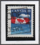 Stamps Canada -  Bandera