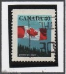 Stamps Canada -  Bandera