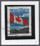 Stamps Canada -  Bandera