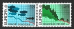 Sellos de Europa - B�lgica -  1241-1242 - Conservación de la Naturaleza