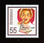 Stamps Austria -  Marcas registradas clásicas
