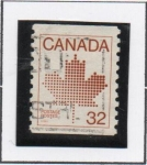 Stamps Canada -  Hojas d' Arce