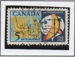 Stamps Canada -  Mapa d' Tiempo