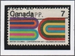 Stamps Canada -  BC abstracto