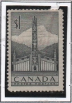 Stamps Canada -  Poste Tótem Indio