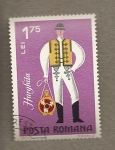 Sellos de Europa - Rumania -  Trajes regionales:Harguita