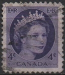 Stamps Australia -  Reina Elizabeth II