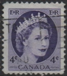 Stamps Australia -  Reina Elizabeth II