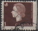 Sellos de America - Canad� -  Reina Elizabeth II