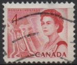 Stamps Canada -  Elizabel II