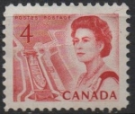 Stamps Canada -  Elizabel II