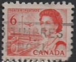 Stamps Canada -  Elizabel II