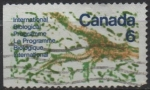 Stamps Canada -  Vista microscópica d' interior d' un hoja