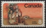 Sellos de America - Canad� -  Colonos memonitas