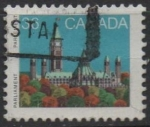 Stamps Canada -  Parlamento Biblioteca