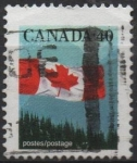 Stamps Canada -  Bandera