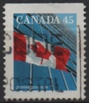 Stamps Canada -  Bandera