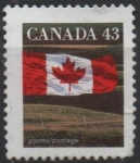 Stamps Canada -  Bandera