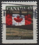 Stamps Canada -  Bandera