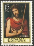 Stamps Spain -  2539 - dia del sello, juan de juanes (IV centº de su muerte), ecce homo