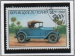 Stamps Chad -  Coches Antiguos: Renault 1898