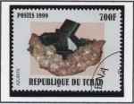 Stamps Chad -  Minerales: Azurita