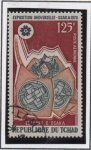 Stamps Chad -  Osaka EXPO