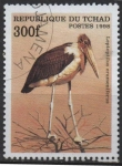 Stamps Chad -  Pajaros: Crumeniferus Leptoptilus