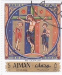 Stamps United Arab Emirates -  La Crucificción