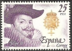 Stamps Spain -  2554 - Rey de España, Casa de Austria, Felipe III