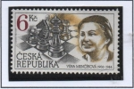 Stamps Czech Republic -  Vera Mencikova