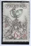 Stamps Czech Republic -  Instrumentos Musicales