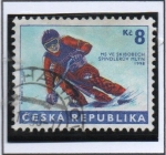 Stamps Czech Republic -  Campeonato mudial d' Skibod