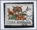 Stamps Czech Republic -  Dia int. d' niño