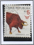 Stamps Czech Republic -  Signos d' Zodiaco: Tauro