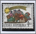 Sellos de Europa - Rep�blica Checa -  Navidad 98