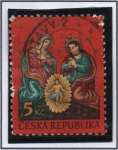 Stamps Czech Republic -  Navidad 2000