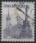 Sellos de Europa - Rep�blica Checa -  Iglesia Chrudim
