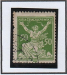 Stamps Czechoslovakia -  Breaking Chains