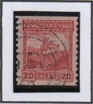 Stamps Czechoslovakia -  Castillo ' Karistein