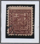 Stamps Czechoslovakia -  Escudo d' Armas