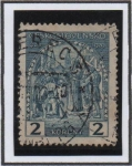 Stamps Czechoslovakia -  Catedral St. Virtudes