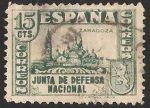 Sellos de Europa - Espa�a -  806 - Junta de Defensa Nacional, Basílica del Pilar