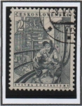 Stamps Czechoslovakia -  Soldador