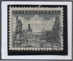 Stamps Czechoslovakia -  Puente Carlos y Praga