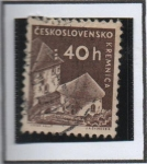 Stamps Czechoslovakia -  Castillos: Kremnica