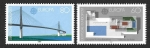 Stamps Germany -  1505-1506 - Arquitectura Moderna