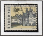 Stamps Czechoslovakia -  Lugares d' Ciudades: Ched